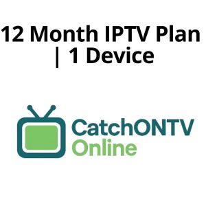 12 Month IPTV Plan 1 Device